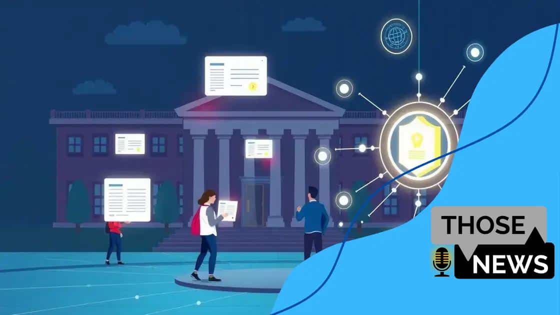 Benefits of blockchain for academic institutions