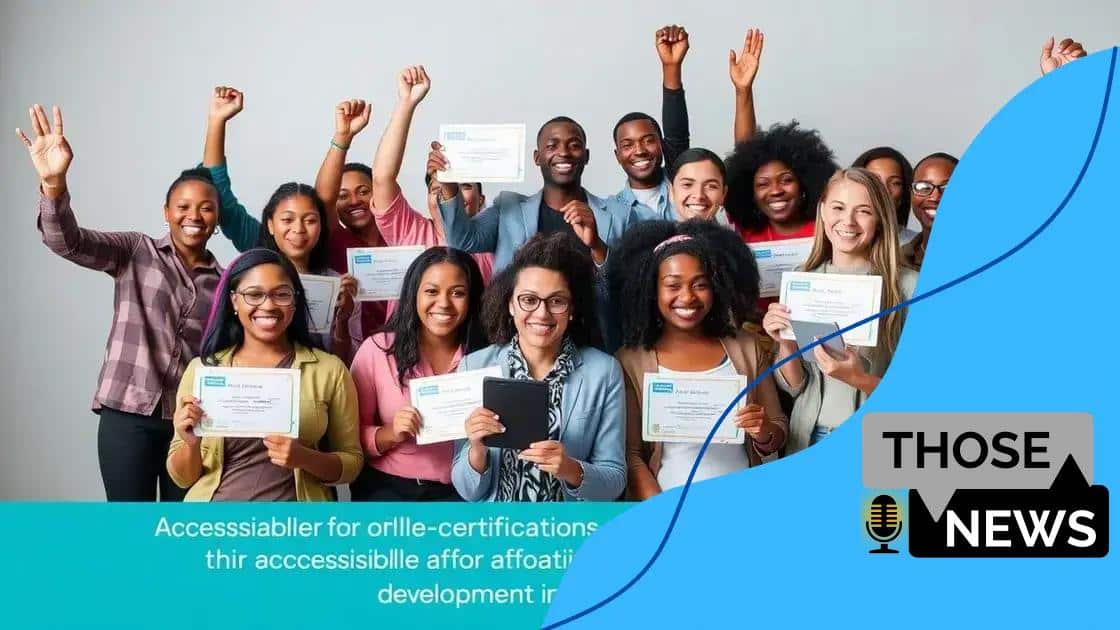 Benefits of obtaining certifications online