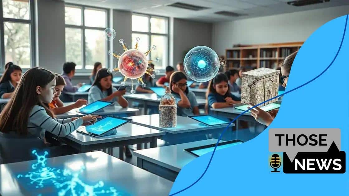 Examples of AR applications for hands-on learning