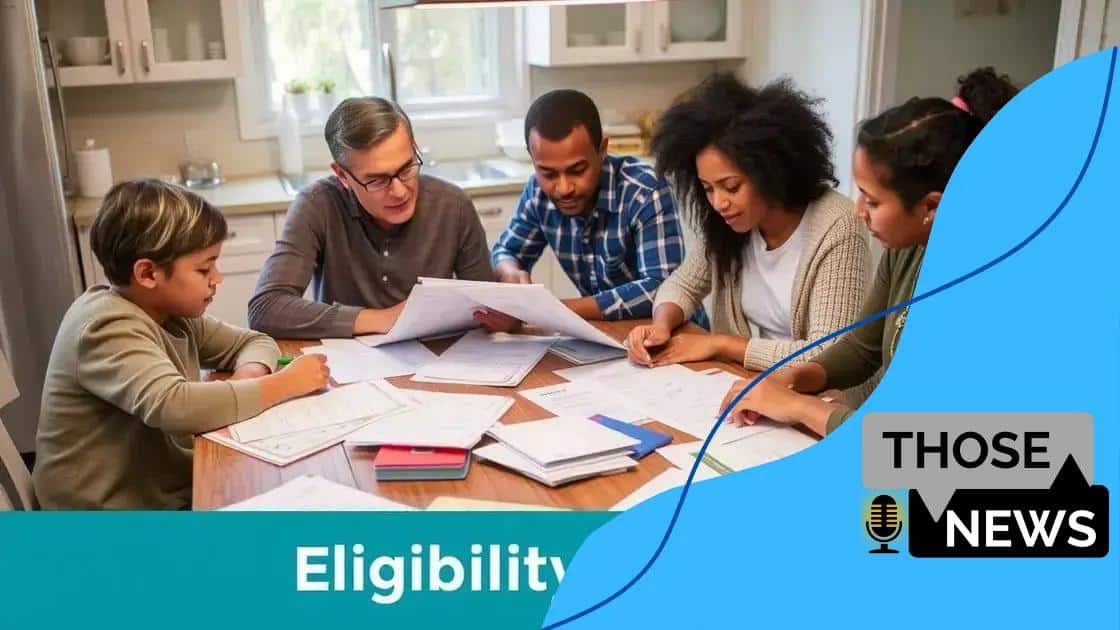 Eligibility criteria for housing assistance