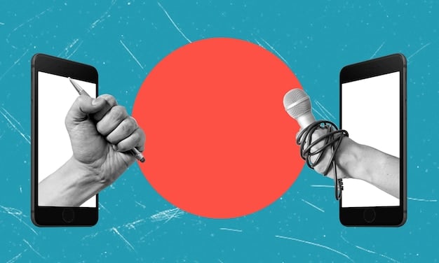 A split screen showing two prominent political figures on social media, each with vastly different follower demographics and engagement metrics. The contrast highlights how their messages resonate within separate, highly polarized communities.
