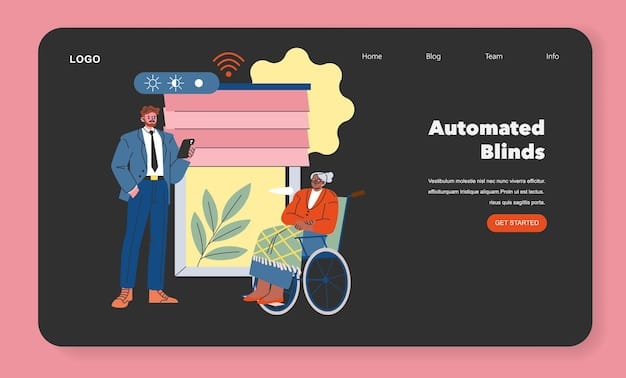 A screenshot of a website with clear, well-organized content and assistive technology features, showing its accessibility options for users with different disabilities.
