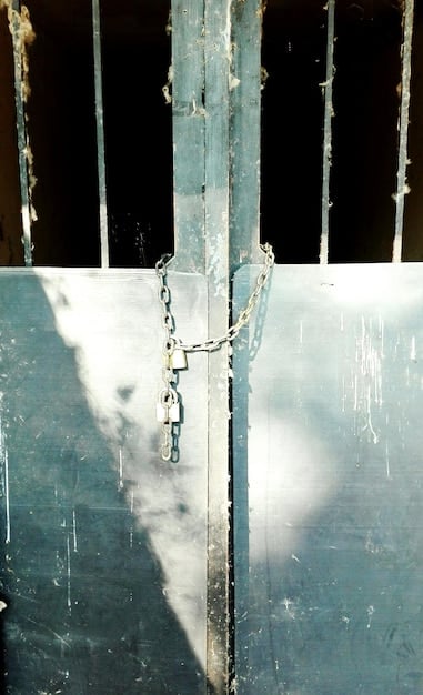 A close-up photograph of a damaged religious symbol, such as a vandalized cross or a defaced mosque, partially blurred to focus on the act of vandalism conveying hate and discrimination.