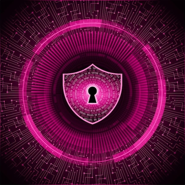 A conceptual illustration depicting a shield with a lock symbol overlaid on a digital network, symbolizing the protection of data through new privacy regulations. The background features a blurred image of the US Capitol Building.