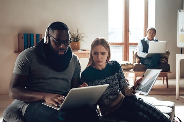 A diverse group of small business employees participating in a cybersecurity training session, emphasizing the importance of human awareness and education.