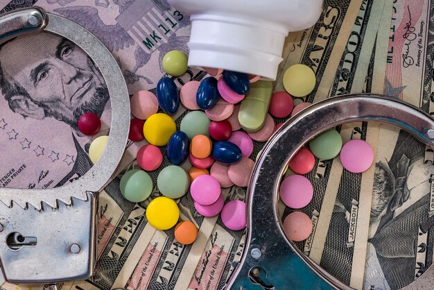 A graph illustrating the rising costs of prescription drugs in the US over the past decade, compared to other developed countries.