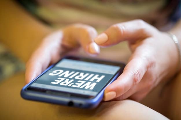 A close-up shot of a person holding a smartphone, displaying a social media post about an upcoming protest. The screen is filled with hashtags and information about the cause.