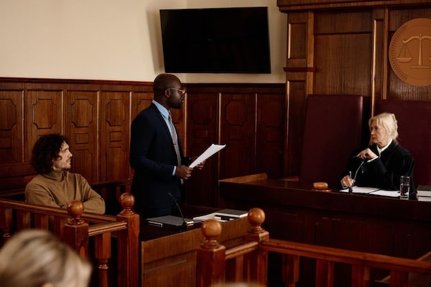 A courtroom scene with a judge delivering a sentence, highlighting the limited discretion judges have under mandatory minimum sentencing laws. The scene should convey the constraints and responsibilities within the legal process.