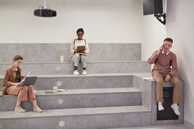 A split image showing two classrooms. On the left, a classroom with predominantly white students and a teacher presenting a Eurocentric history lesson. On the right, a classroom with a diverse group of students and a teacher leading a discussion about social justice and cultural diversity.