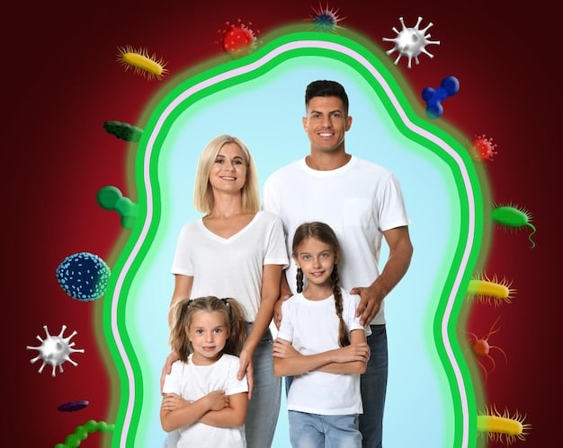 A split image showing two families: on the left, a family is using single-use plastic items at a picnic, while on the right, a family is using reusable containers and utensils in a natural park setting. The contrast highlights the impact of consumer choices on the environment.