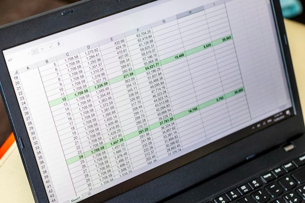 A close-up of a ledger or digital spreadsheet filled with numbers and wage information, symbolizing record-keeping requirements under the Fair Labor Standards Act. The image emphasizes accuracy and compliance related to What You Need to Know About the Updated Fair Labor Standards Act in 2025.