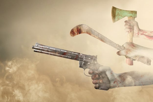 A split image showing a protest for gun control reform on one side and a counter-protest defending Second Amendment rights on the other, set against the backdrop of the US Capitol Building. The image highlights the deep divide in opinions on the issue.