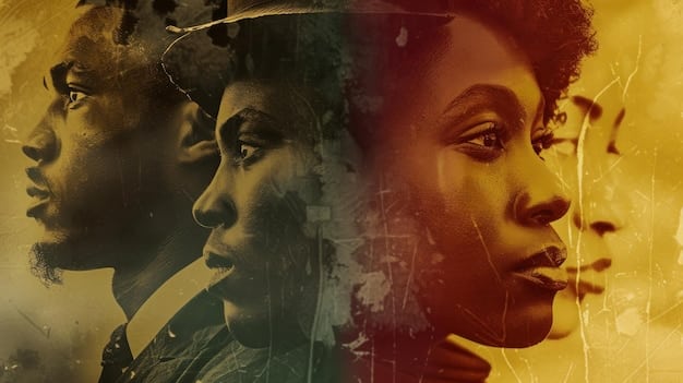 A split image showing a historical photo of enslaved African Americans on one side and a modern-day photo showing the racial wealth gap in the US. The image highlights the continuing impact of slavery and discrimination. It visually asks, What are the Key Arguments for and Against Reparations in the Current Social Justice Debate?