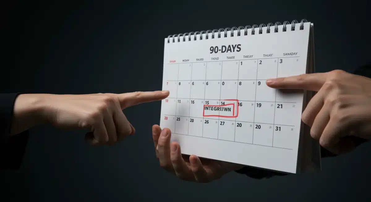 90-day countdown for federal policy implementation