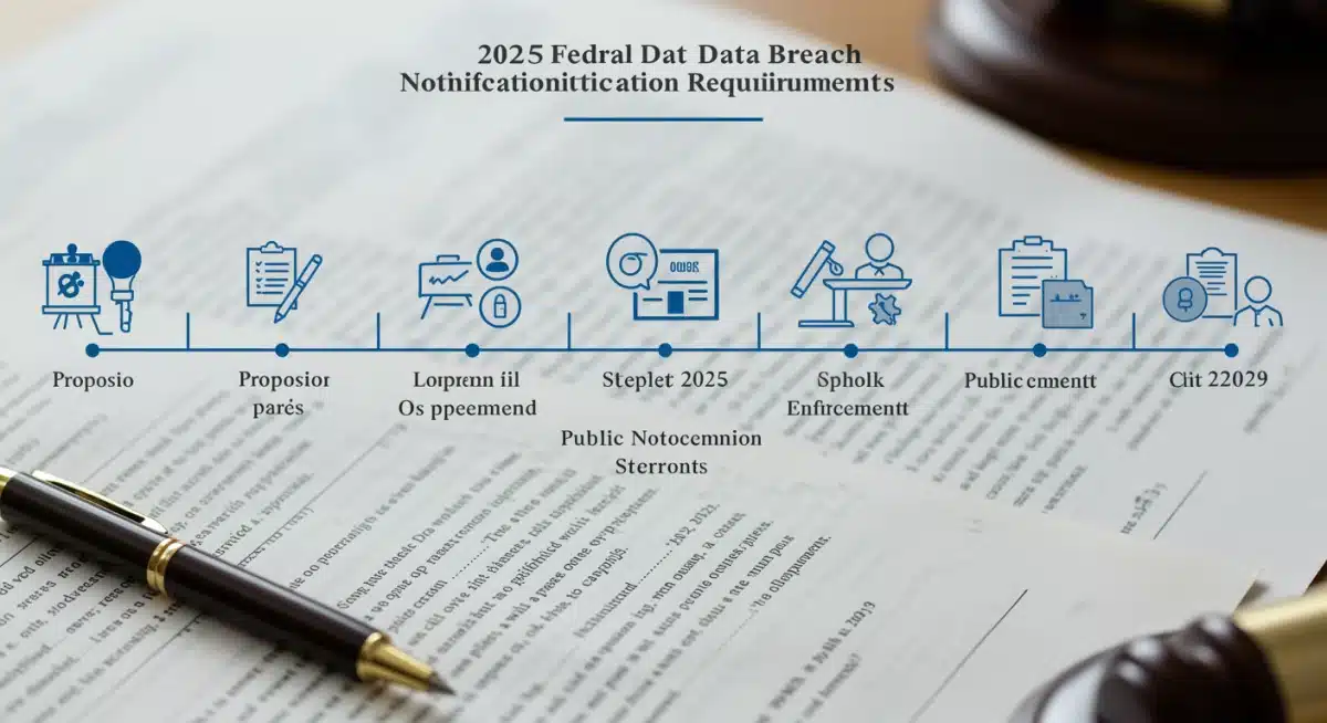 Timeline of 2025 federal data breach notification requirements implementation