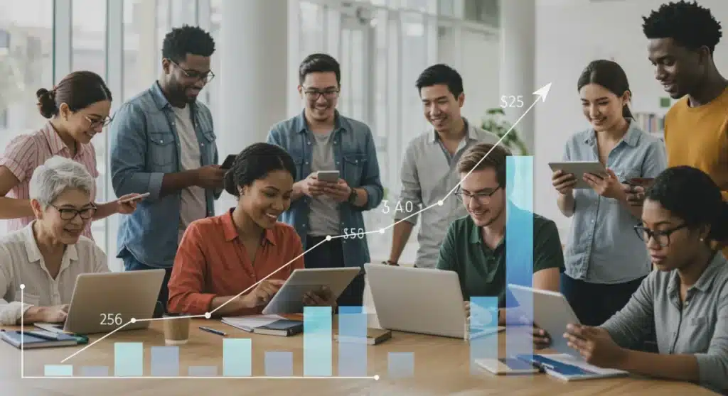 2025 Economic Value of Digital Inclusion: Boosting Citizen Participation by 12%