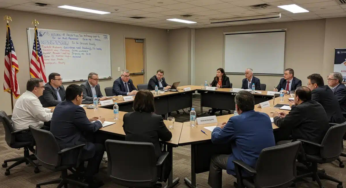 Education stakeholders discussing strategic allocation of federal grants for K-12 programs in 2025.