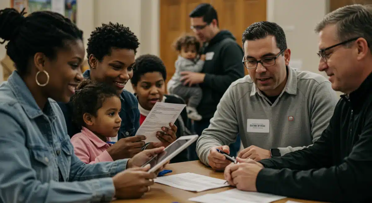 Community workshop on understanding and claiming the Earned Income Tax Credit (EITC) for diverse individuals.