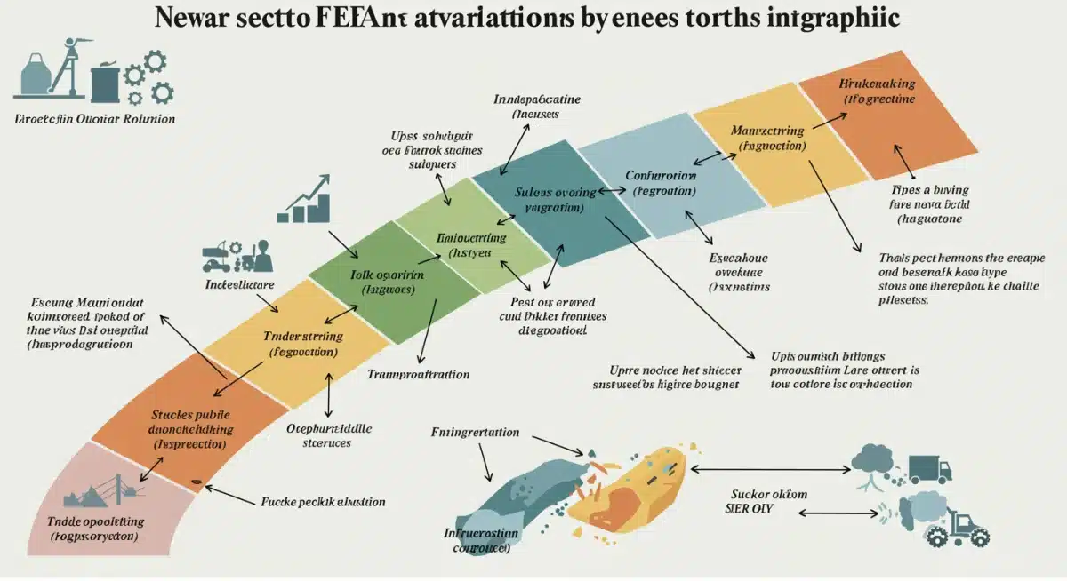 Infographic showing sectors impacted by new EPA 2025 regulations