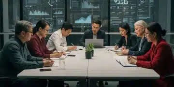 Non-profit leaders collaborating on federal grant applications for 2025 policies